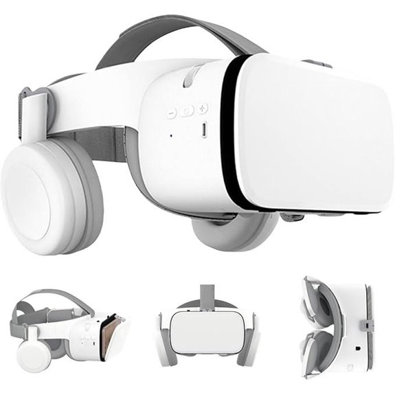 VR Headset with Bluetooth for Phone and Gaming