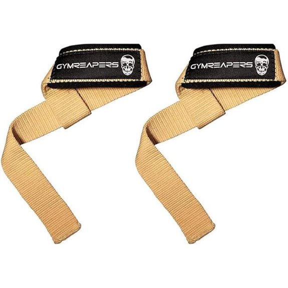Gymreapers Lifting Wrist Straps for Weightlifting and Powerlifting