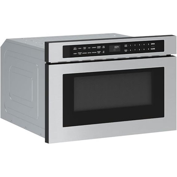 Zephyr 24-inch Built-In Microwave Oven with Drawer