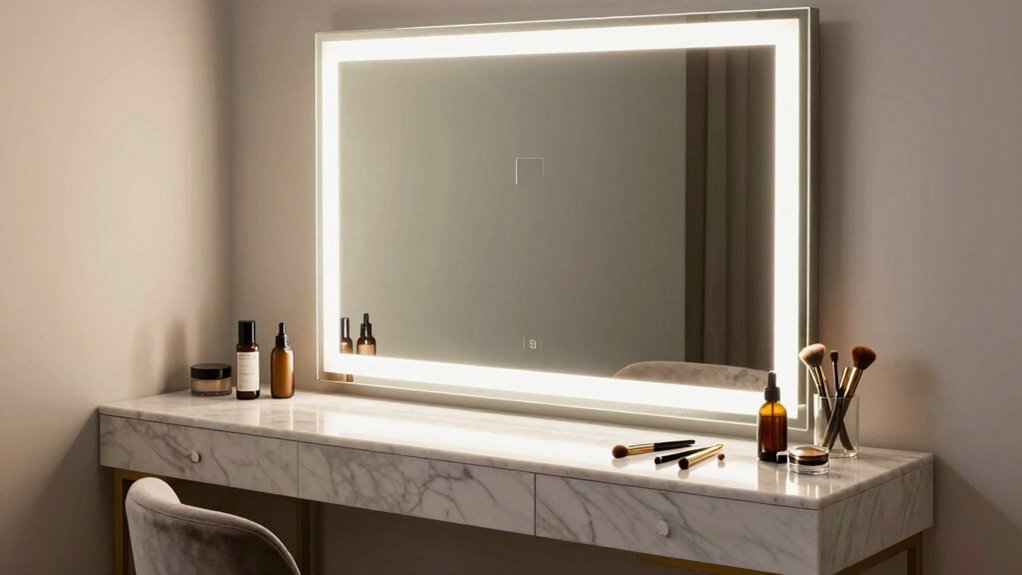 adjustable lighting and organization