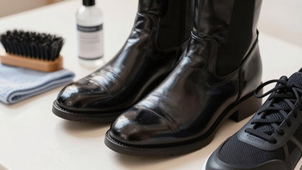 consistent shoe maintenance routines