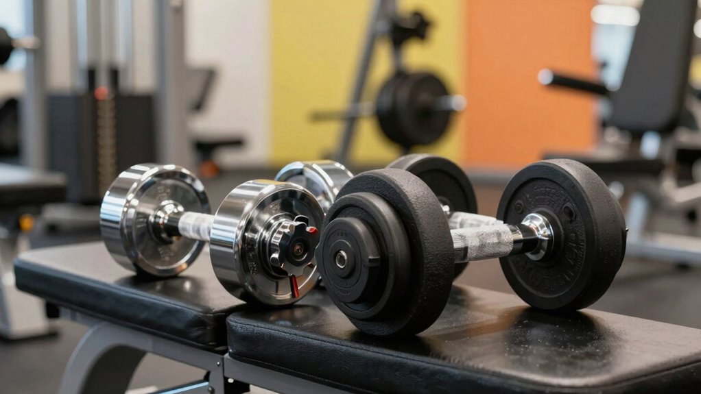 dumbbell quality differences