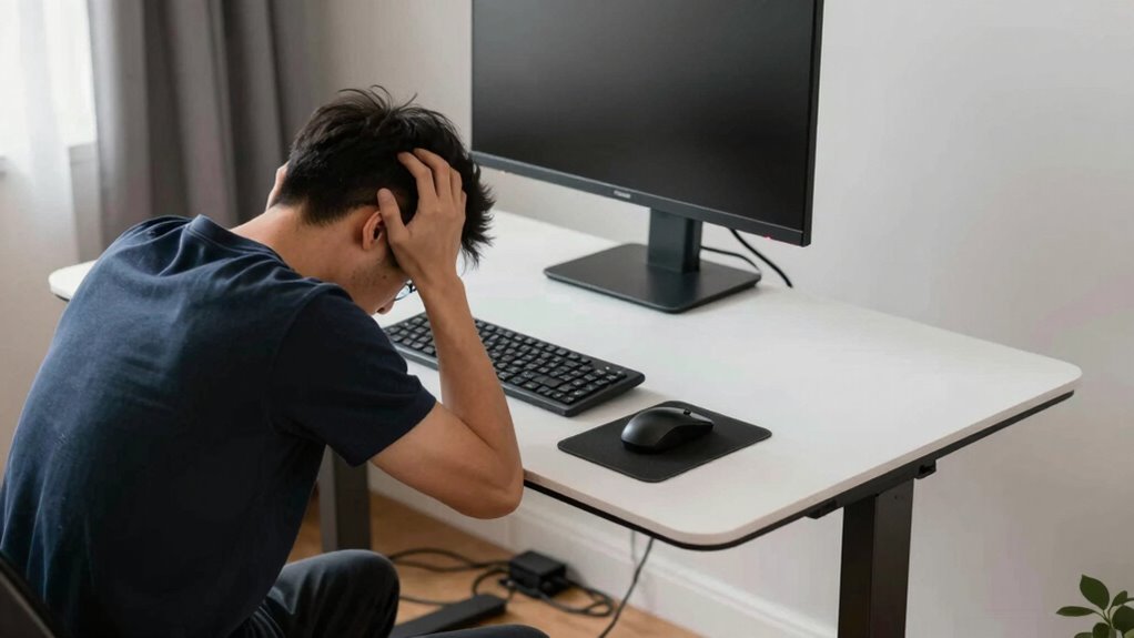ergonomic setup for comfort