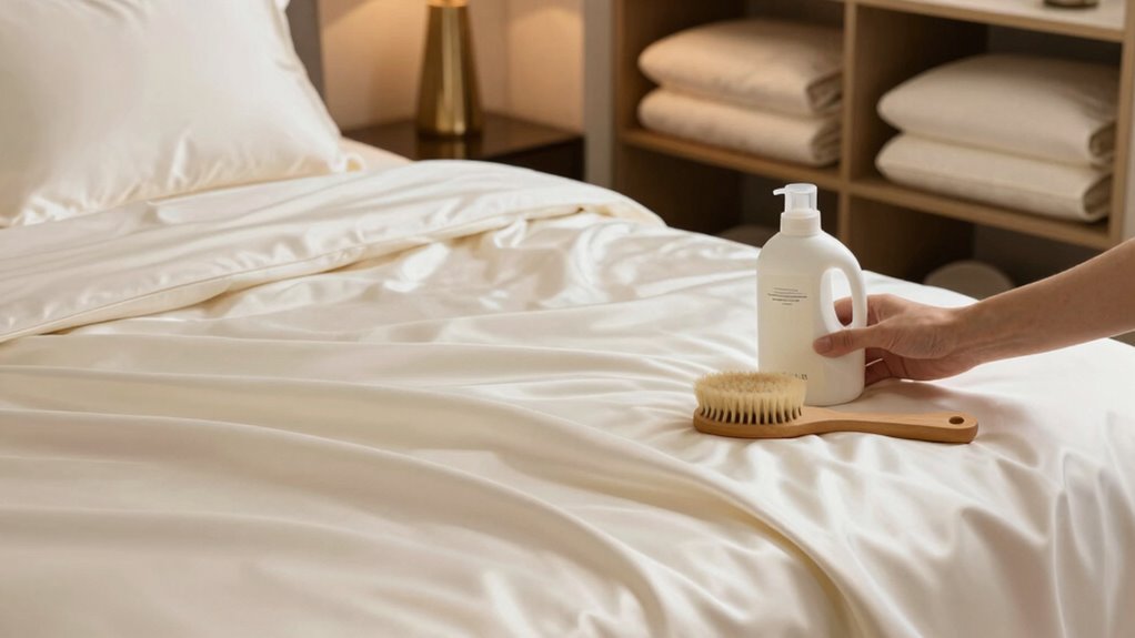 gentle care preserves silk shine