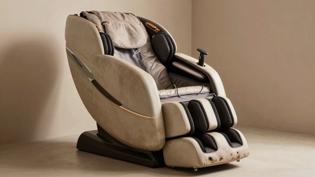 incorrect use of massage chairs