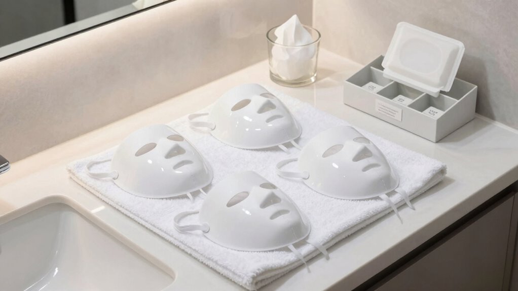 led mask cleaning guidelines