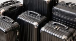 luxury luggage features