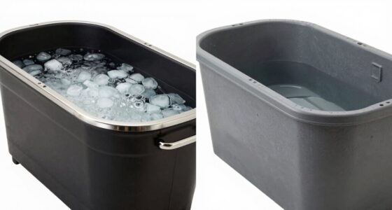 luxury versus affordable cold tubs