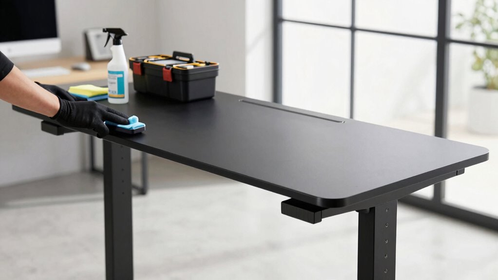maintain desk for longevity