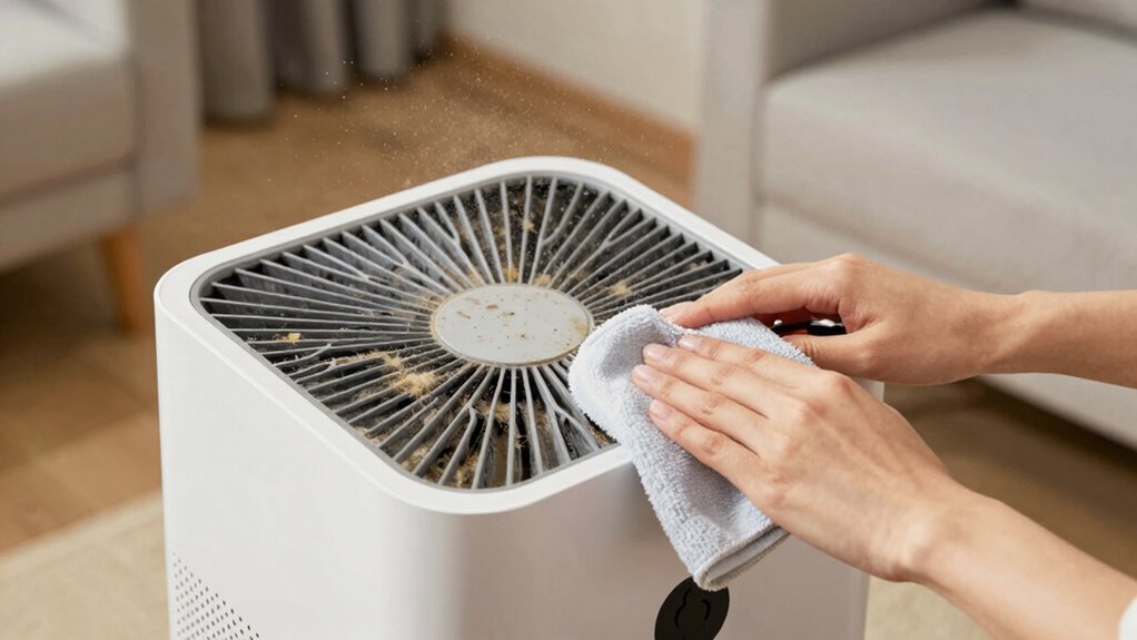 maintain filters and clean regularly