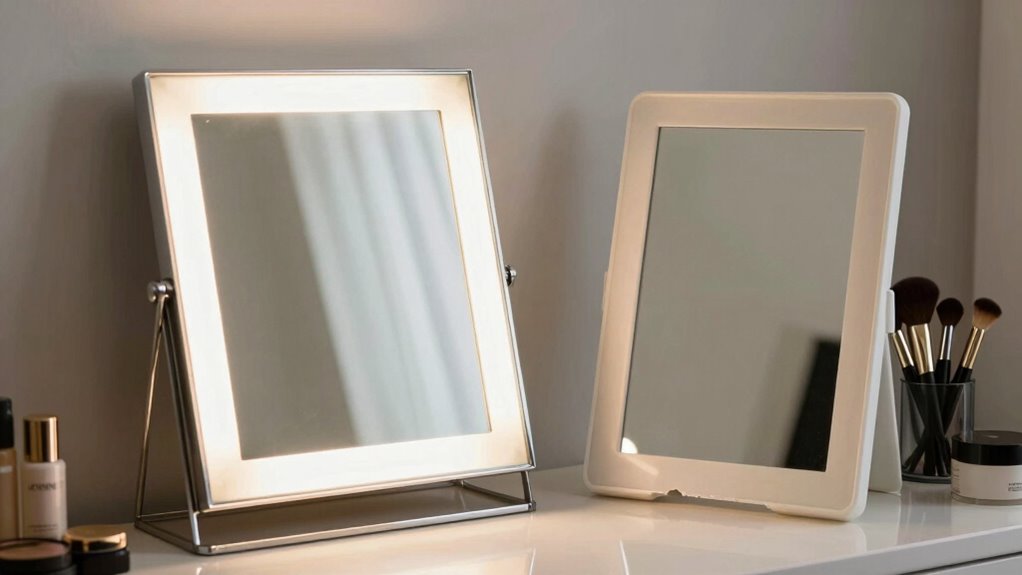 mirror placement and style