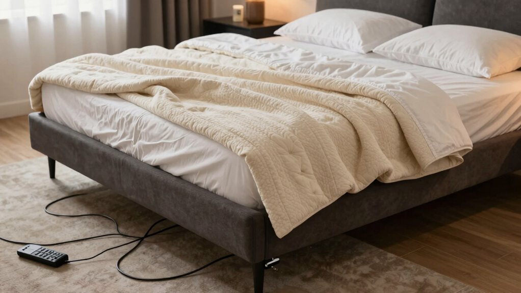proper bed base setup
