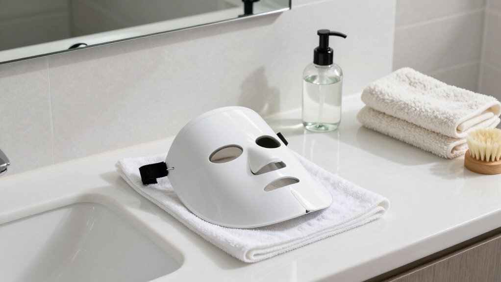 proper led mask maintenance