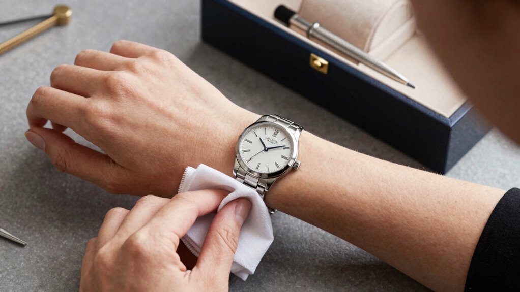 regular gentle watch maintenance