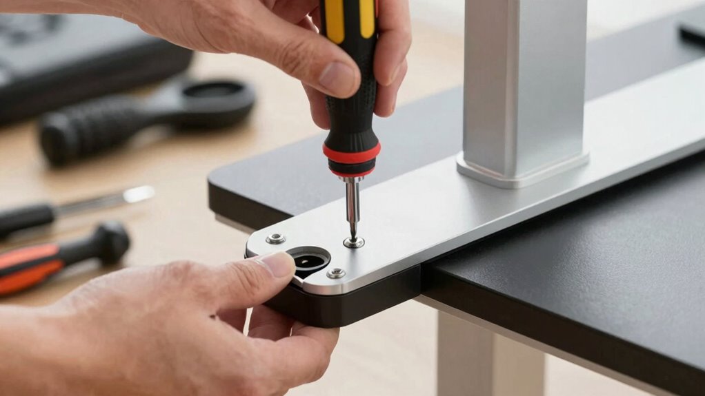 regular hardware inspection and tightening