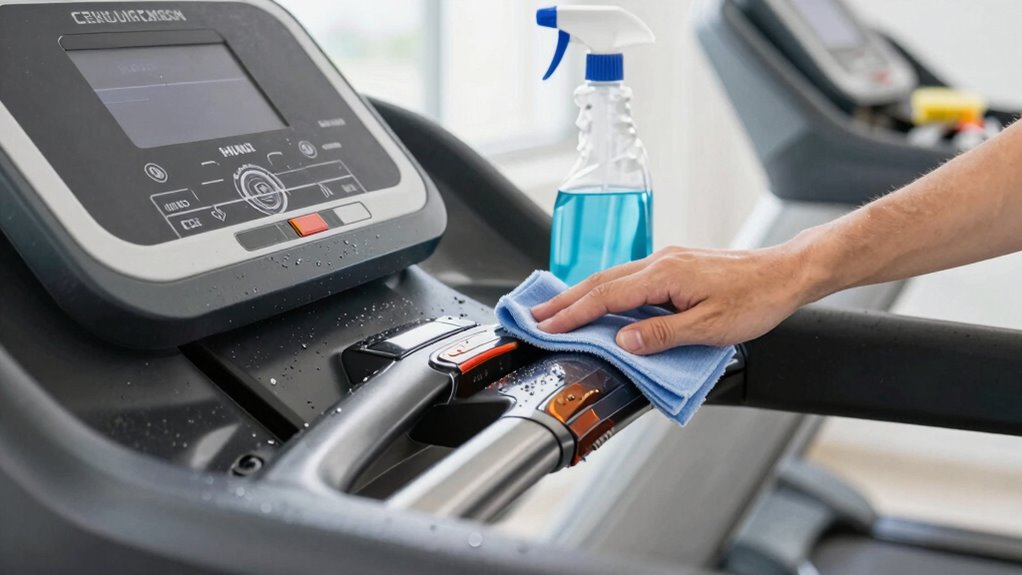 routine cleaning and calibration