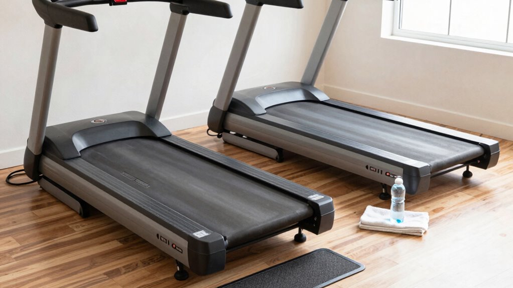 safe spacious well lit workout area