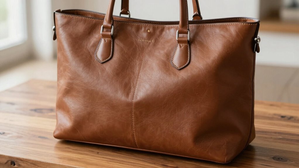 selecting versatile leather totes