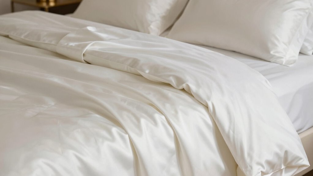 silk sheets enhance sleep