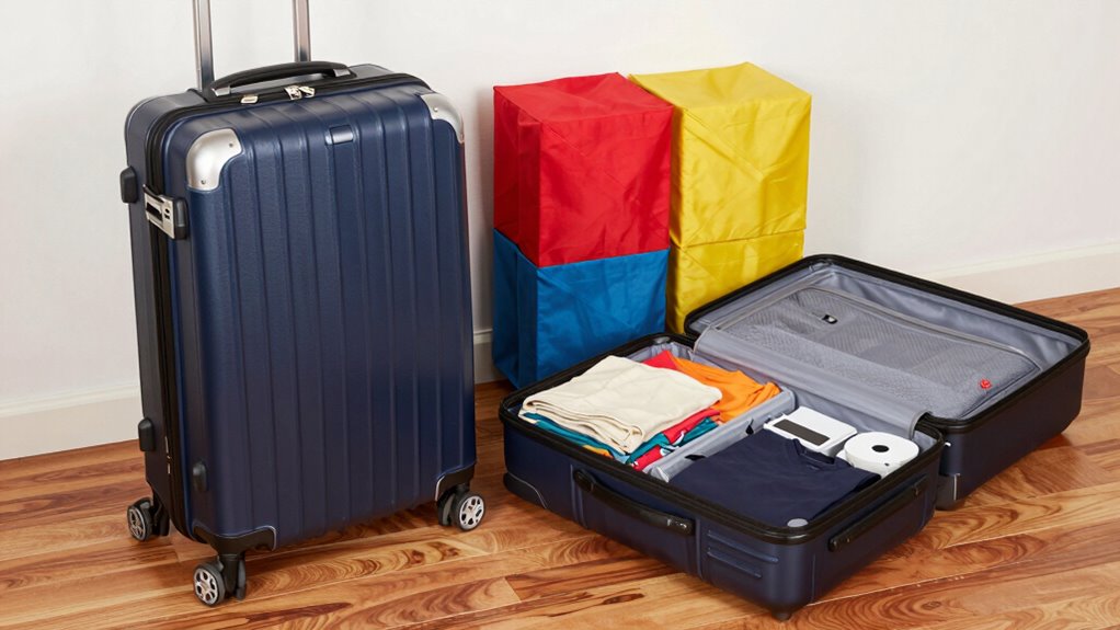 smart packing organizational features