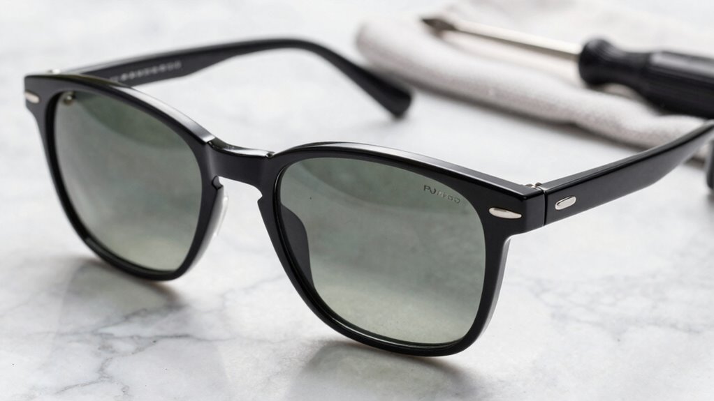 timely professional sunglass repairs