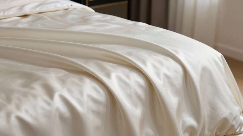 types of silk sheets