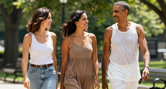 Sasha and Malia Obama Prove the Tank Top and Babydoll Blouse Are Summer Staples