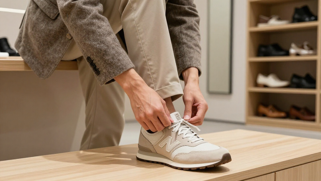 New Balance’s Elegant Dad Shoe Is A Rare Breed