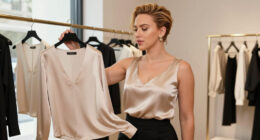 Scarlett Johansson Found The Most Elevated Yet Simple Top Style, And It’s Somehow Only $15