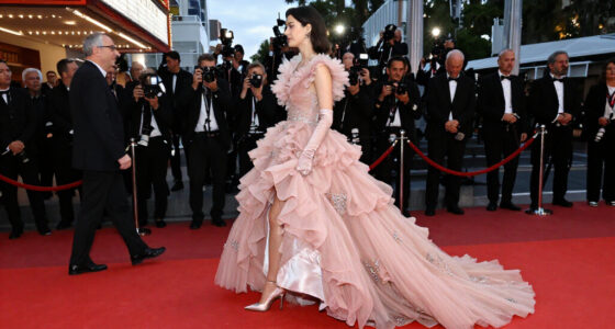 Elle Fanning's Over-the-Top 'Hunger Games' Premiere Dress Would Make Effie Proud