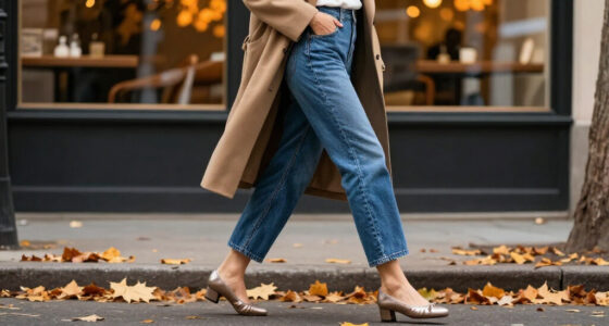 Granny Jeans And Pretty Heeled Ballerinas Are The Autumn Outfit Formula It Girls Are Loving