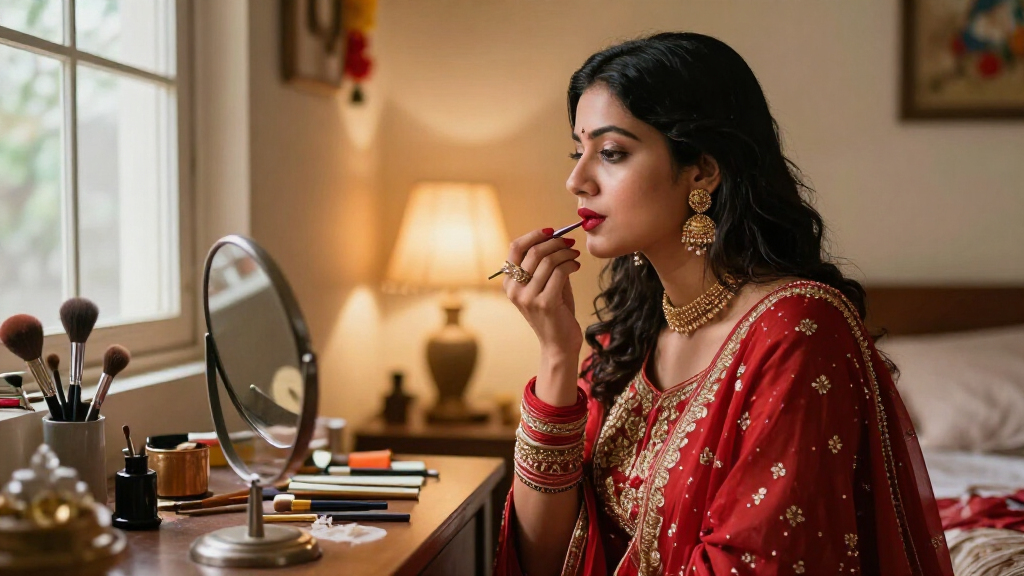 How To Wear 2026 Karwa Chauth Makeup: 7 Looks From Soft Glam To Red Lips