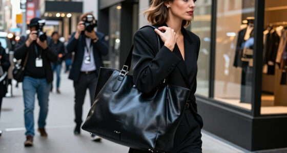 Lady Gaga Hops On The Humongous Bag Trend