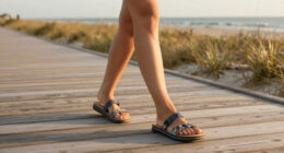 Looking For Printed Footbed Slides? Birkenstock Women's Florida Sandals Are $47.20